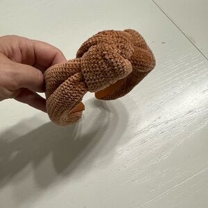 Plush Brown Kids Headband